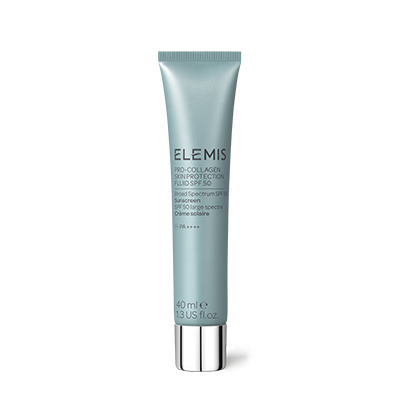 Легкий сонцезахисний крем-флюїд SPF50 ELEMIS Pro-Collagen Skin Protection Fluid SPF50